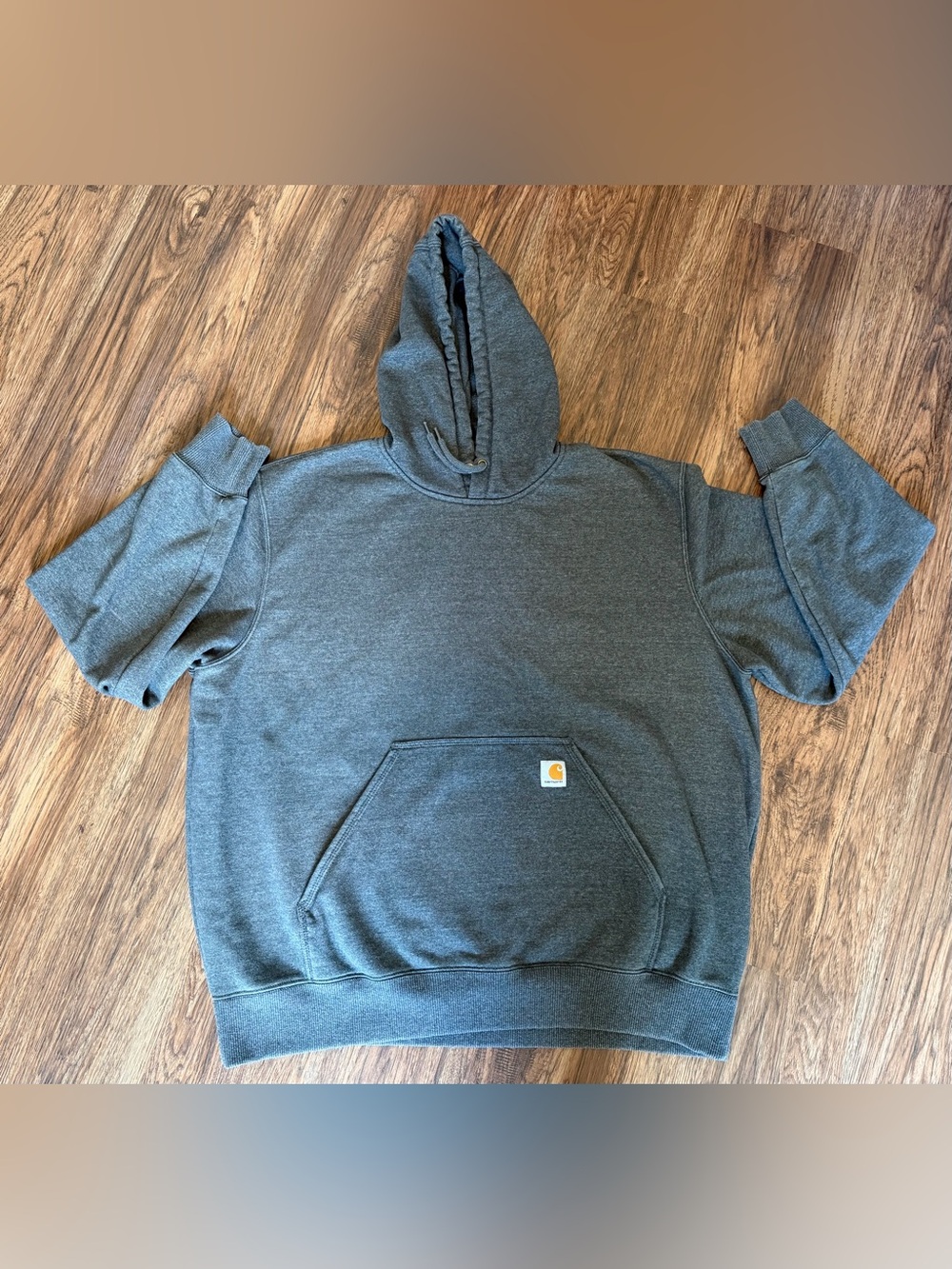 Carhartt Men's 2XL Grey Rain Defender Pullover Hoodie